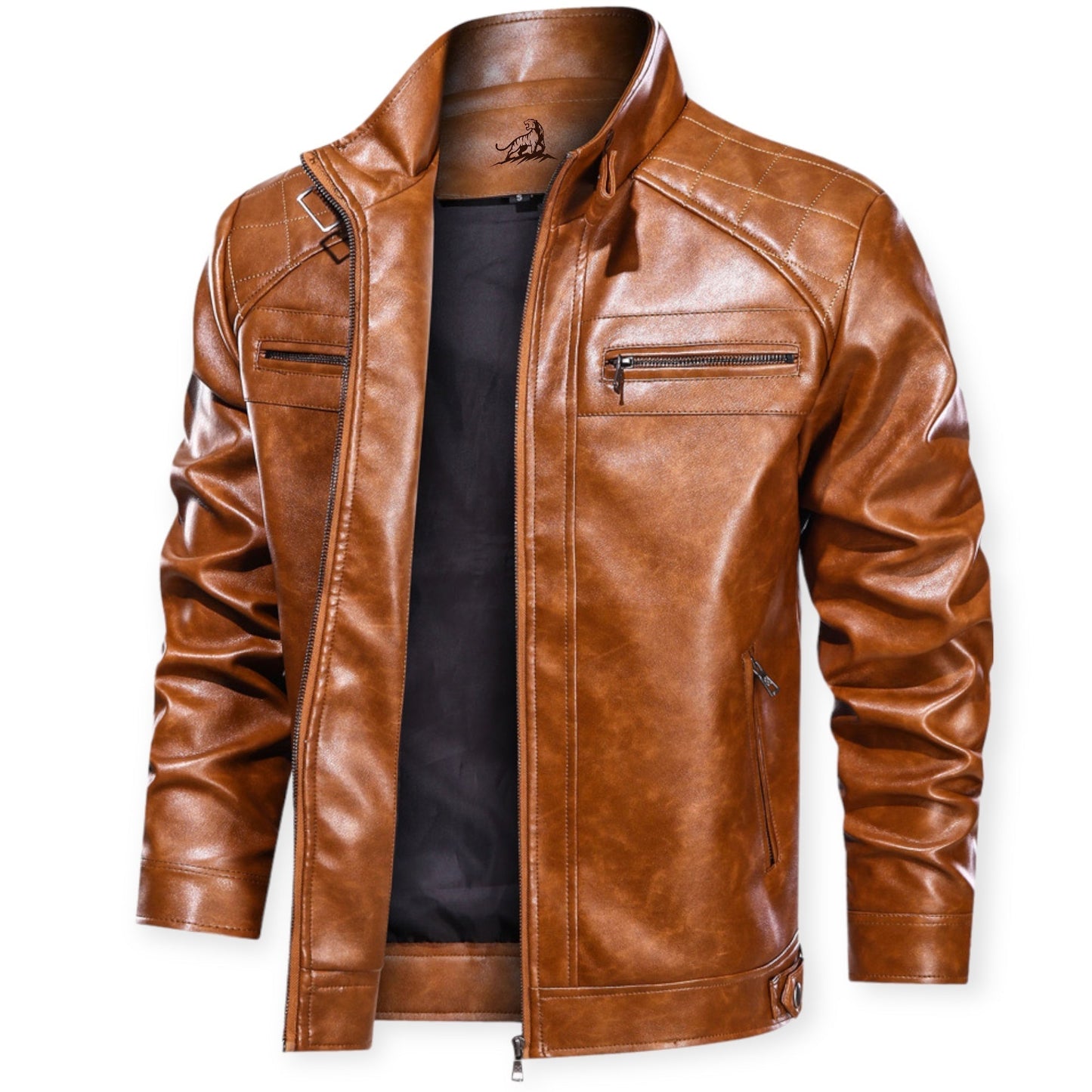 Axton™ | Premium Leather Jacket in PU Leather for Men