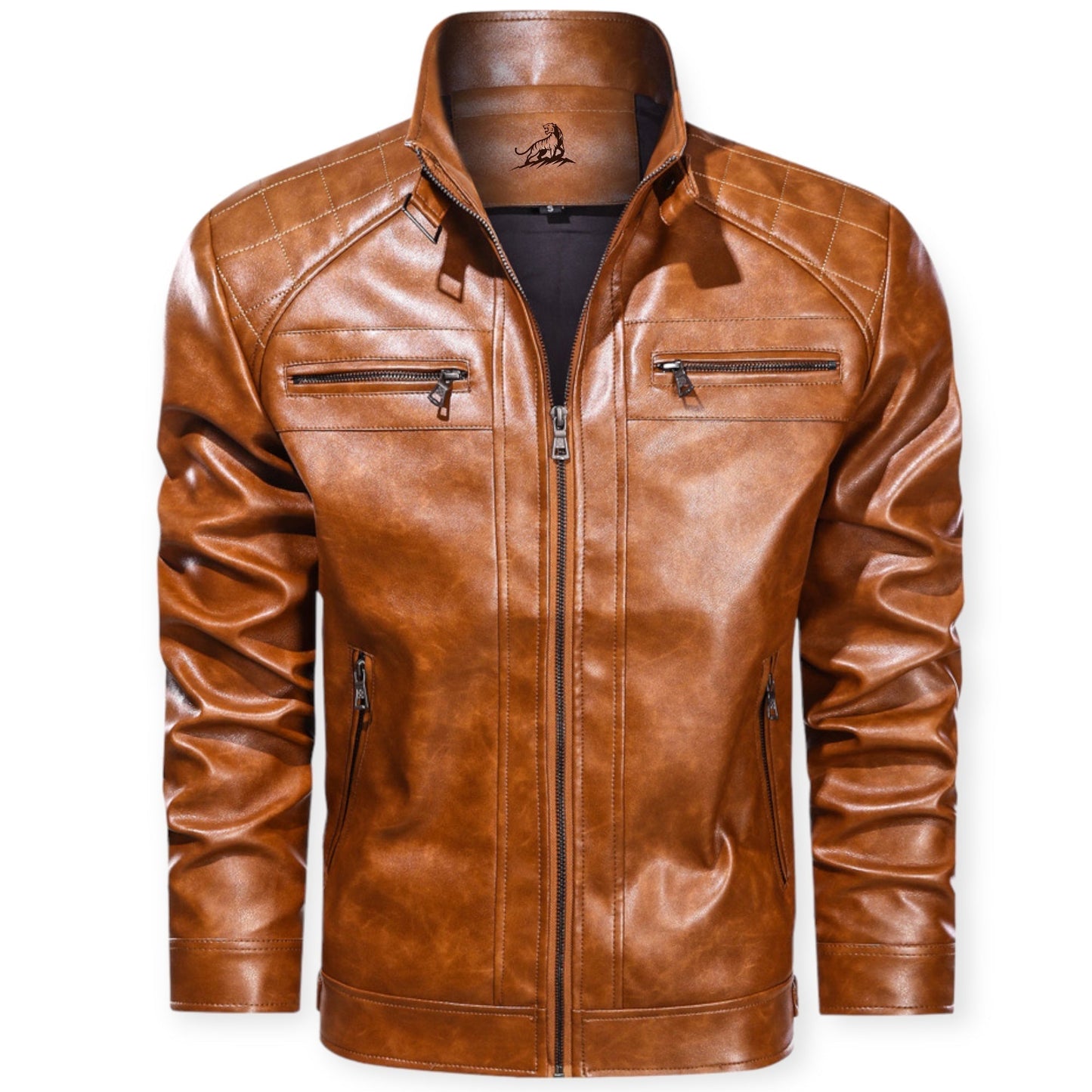 Axton™ | Premium Leather Jacket in PU Leather for Men