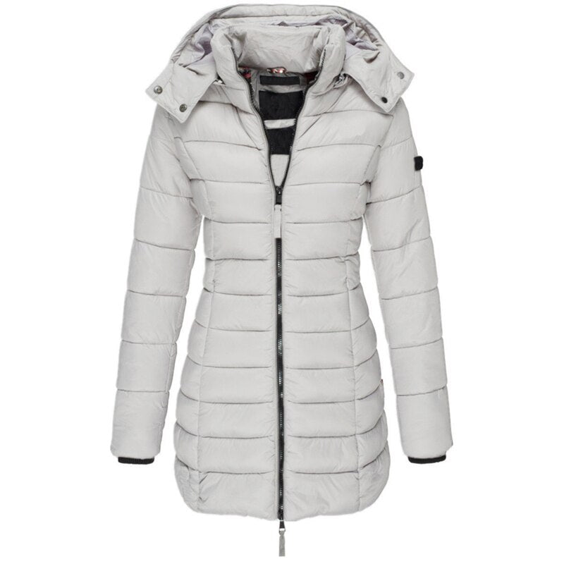 Mirabel – Waterproof Padded Winter Jacket for Women with Hood
