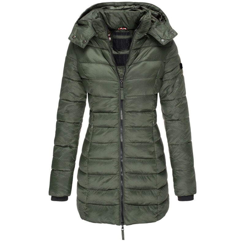 Mirabel – Waterproof Padded Winter Jacket for Women with Hood