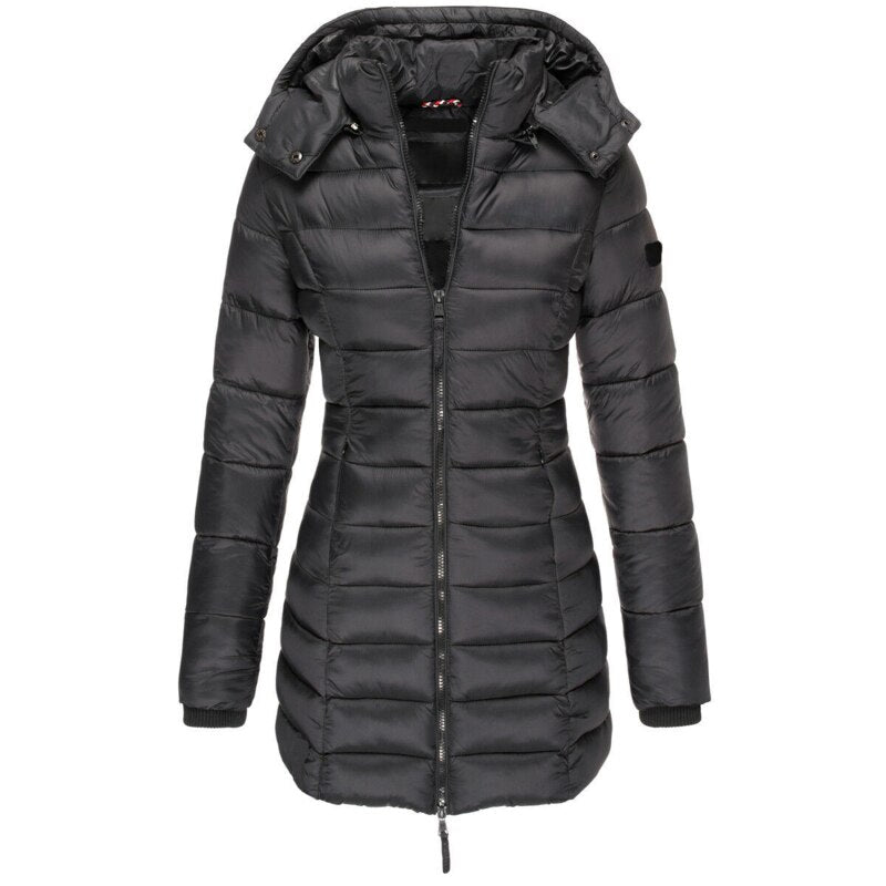 Mirabel – Waterproof Padded Winter Jacket for Women with Hood
