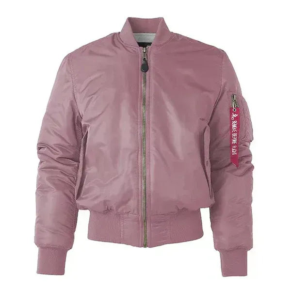 Women's Bomber Jacket – Wind-Resistant & Relaxed Fit for All Seasons