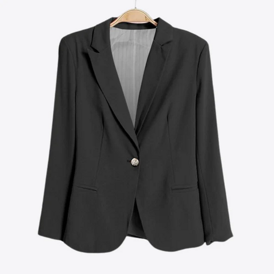 Gisella - Elegant Blazer with Tailored Silhouette and Notch Collar