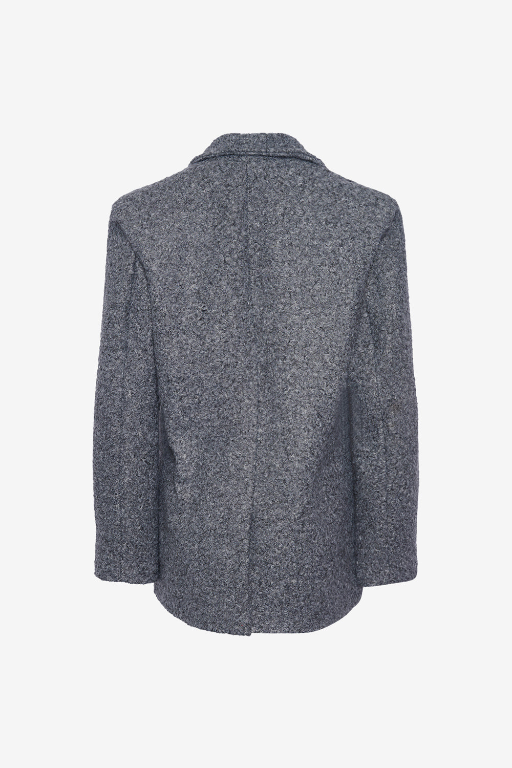 Desirée Damkavaj – Jetgrå Dobbeltradet Blazer