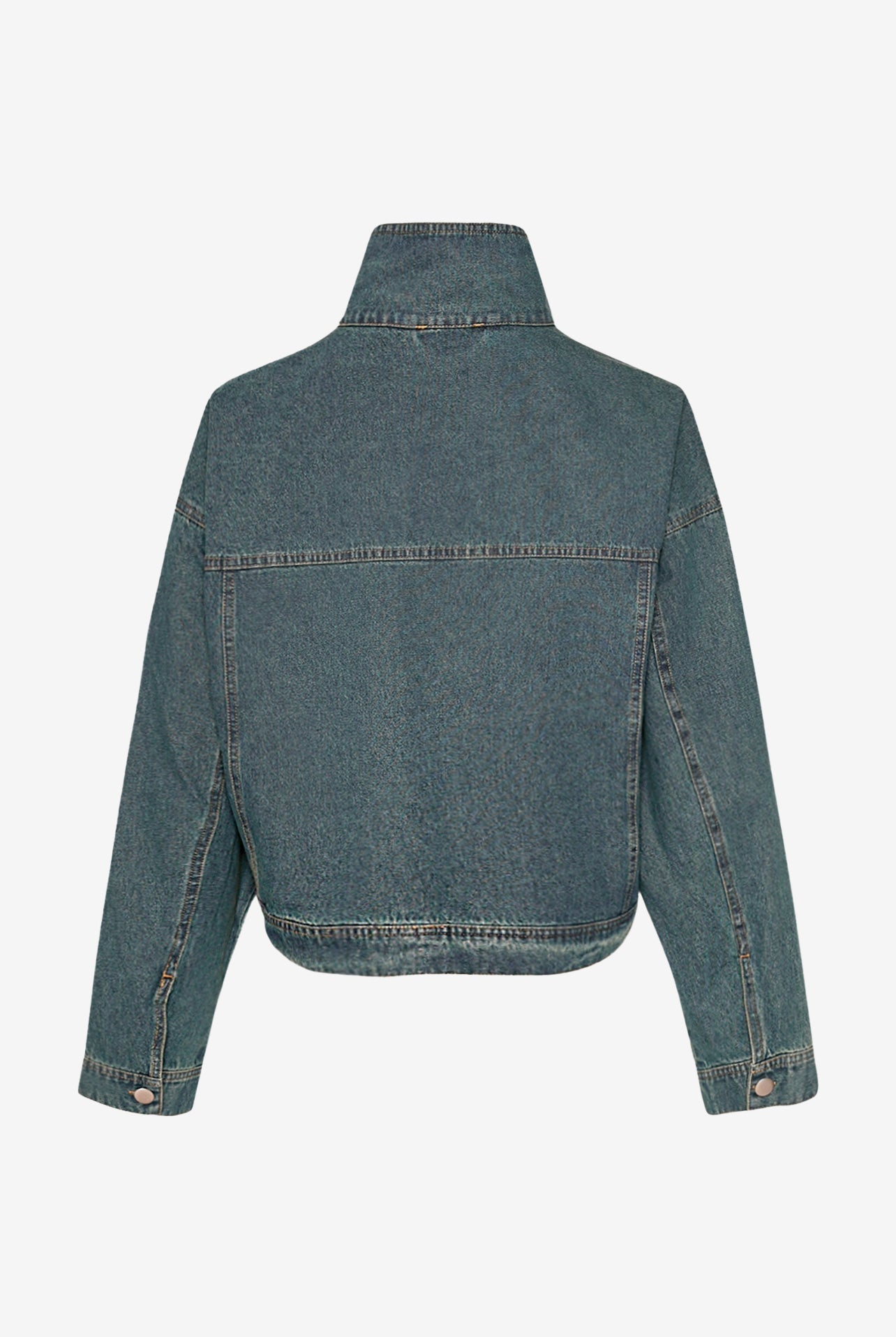 Ingrid Jacka Vintage Blue Wash – Klassisk Damjeansjacka