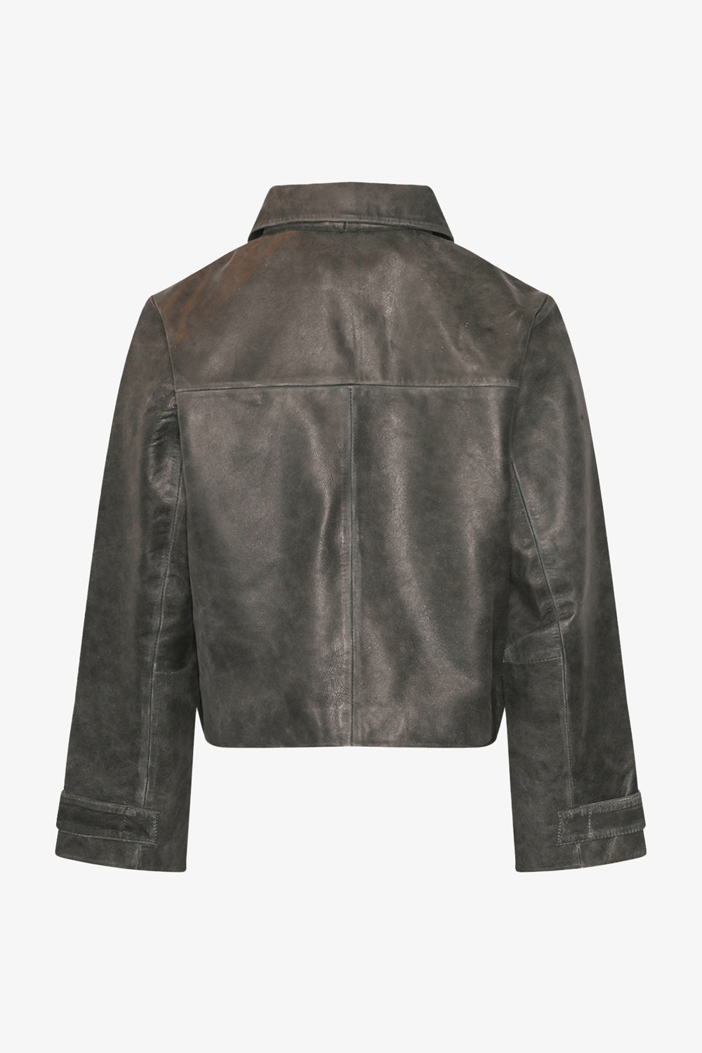 Isabella Jacka Dark Grey Wash – Klassisk Damjeansjacka
