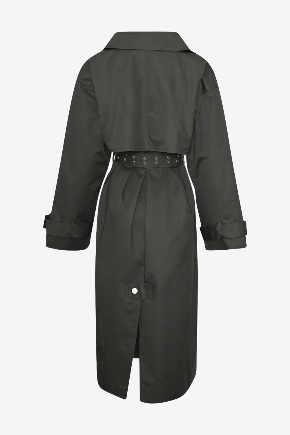 Engla Kappa Asphalt Grey – Elegant Damkappa för Vintern