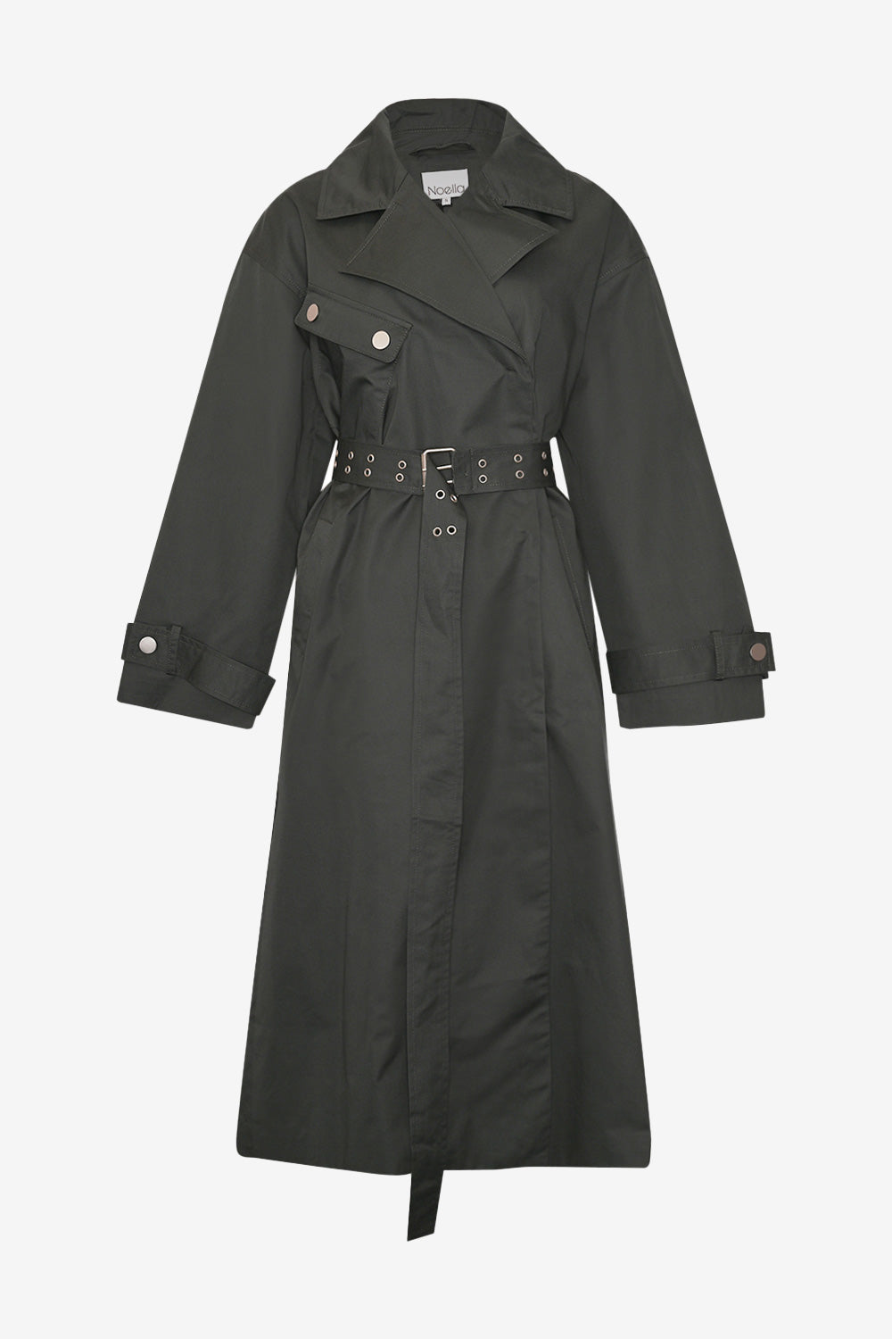 Engla Kappa Asphalt Grey – Elegant Damkappa för Vintern