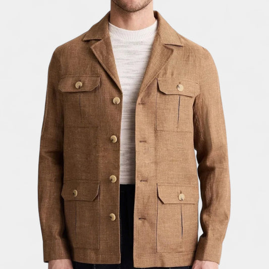 Verner | Mr. Light Linen Shirt – Elegant & Relaxed Overshirt