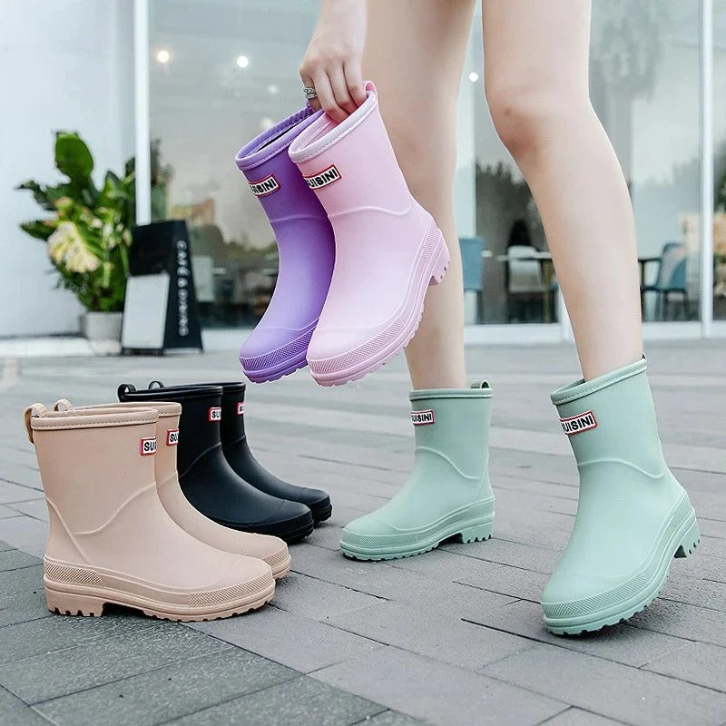 SOFIA™ | Women's Rain Boots in Modern PVC Design