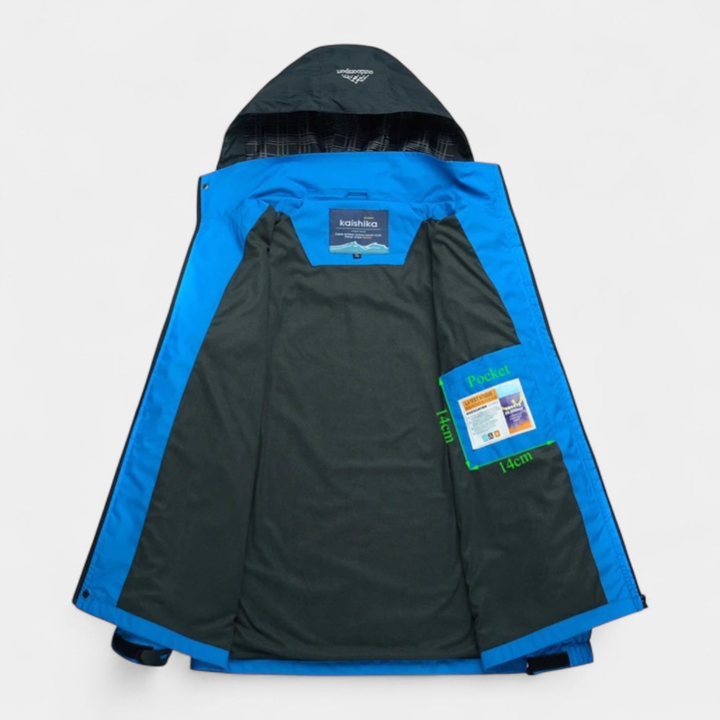 Pontus | Windproof & Waterproof Men's Jacket for Outdoor Use – Functional Layering
