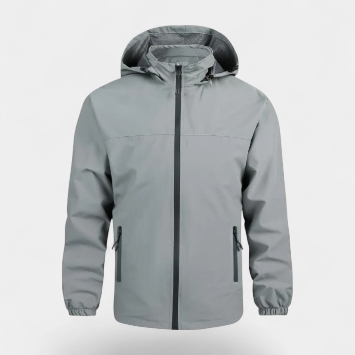 Linus | Men's Rain Jacket with Hood – Ventilated and Windproof Design