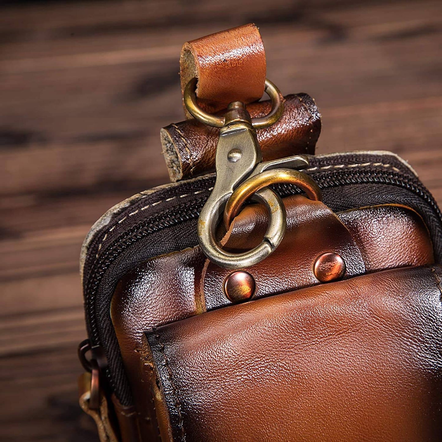 VALTER™ | Genuine Leather Waist Bag for Men