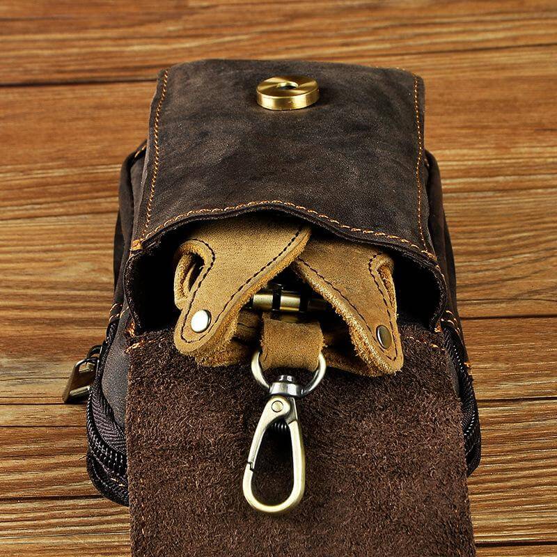 VALTER™ | Genuine Leather Waist Bag for Men