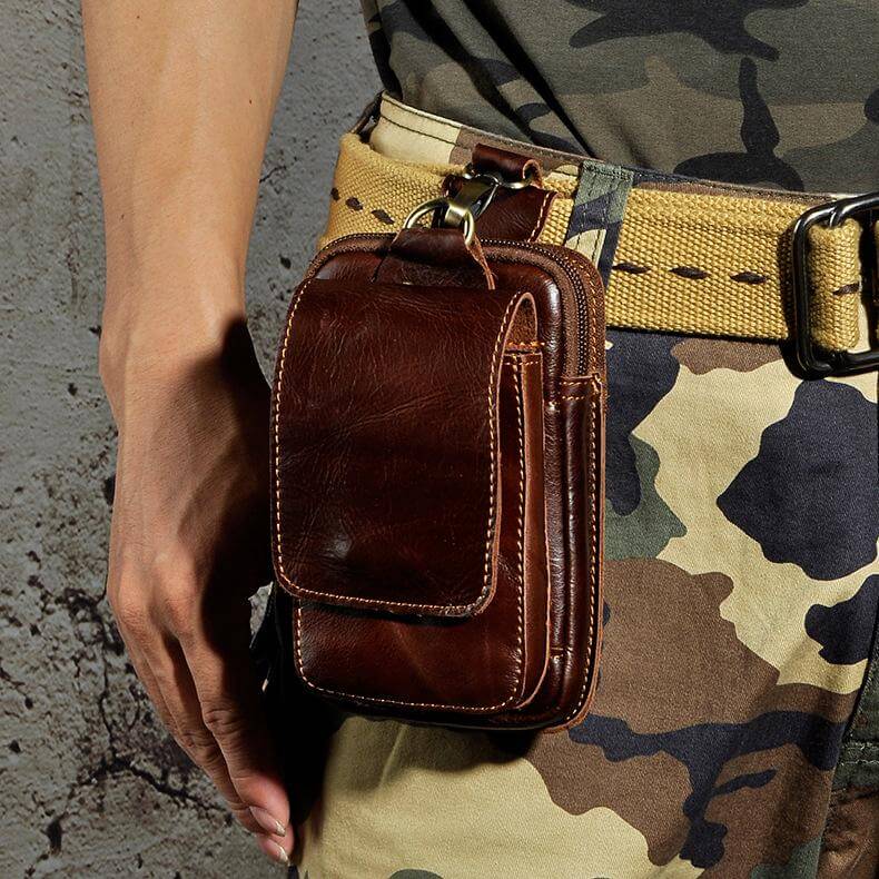 VALTER™ | Genuine Leather Waist Bag for Men