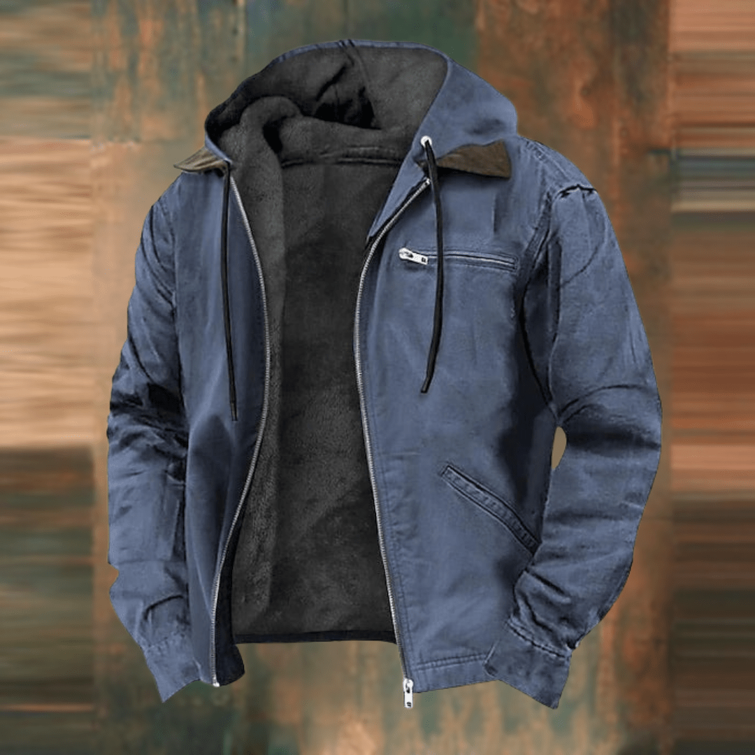 Joemar | Bomber jacket with hood and pockets with zipper