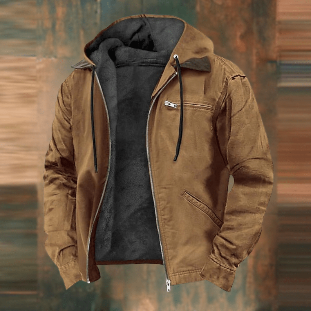 Joemar | Bomber jacket with hood and pockets with zipper