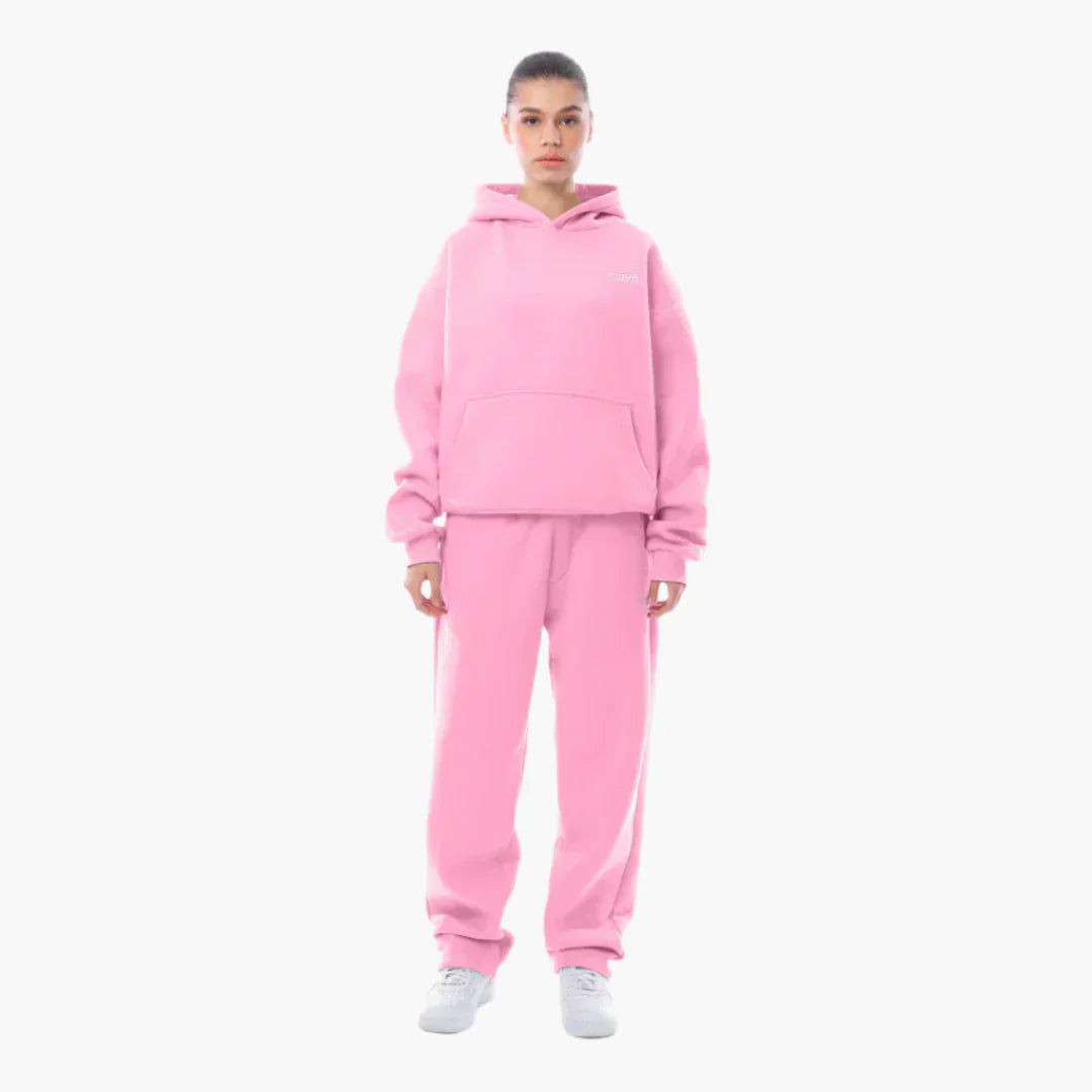 Aria | Oversize Huvtröja & Joggingbyxa Set för Dam – Urban Loungewear för Vardag & Fritid