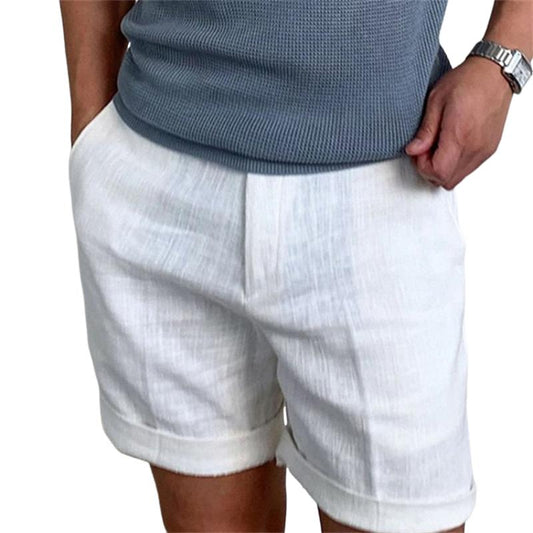 Leon | Klassiska linneshorts för herrar