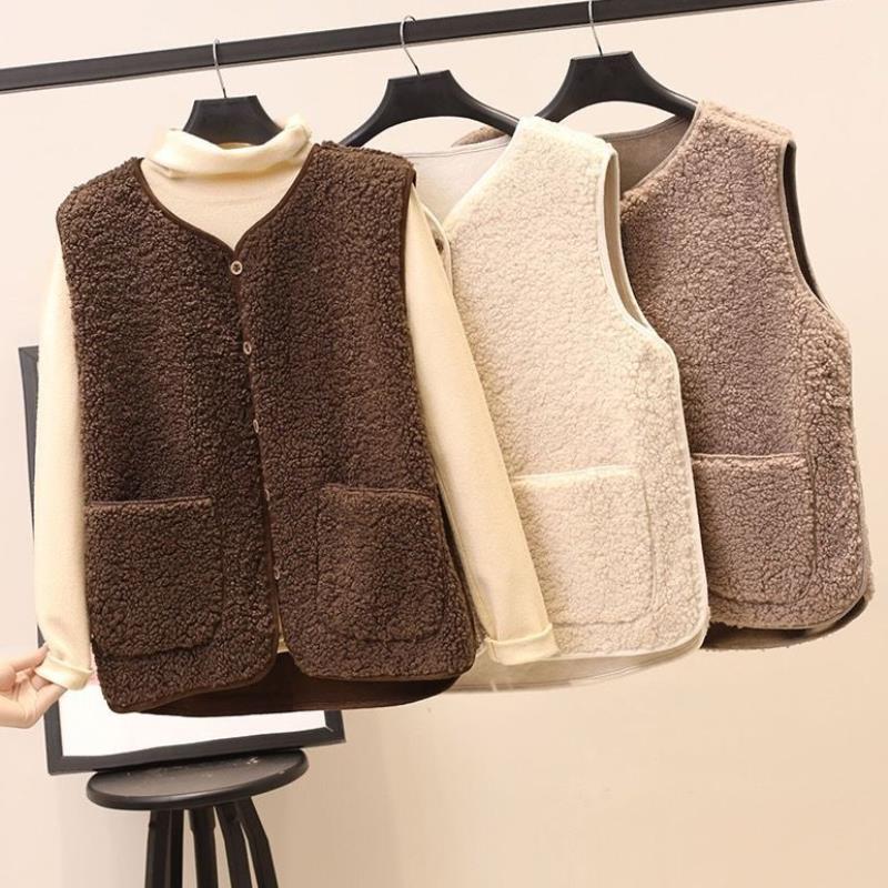 Elvira™ | Lambswool Vest for Women | Cozy Sleeveless Winter Vest