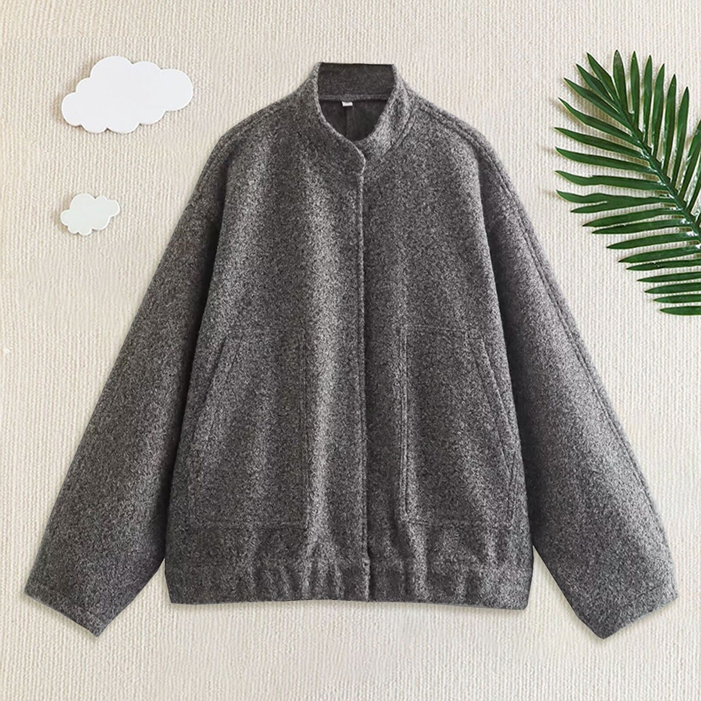 Luvienne – Women's Bomber Jacket in Water-Repellent Polyester – Elegant Design