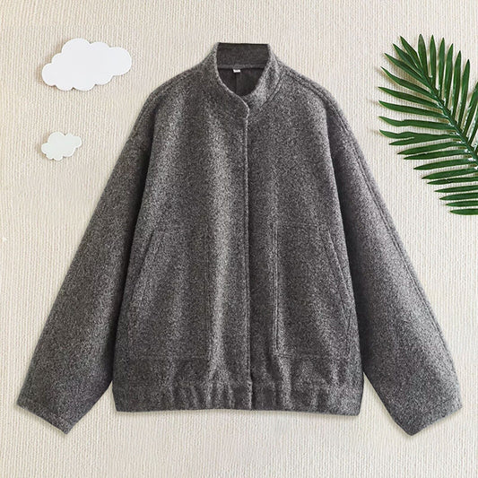 Luvienne – Damebomberjakke i vandafvisende polyester – Elegant design