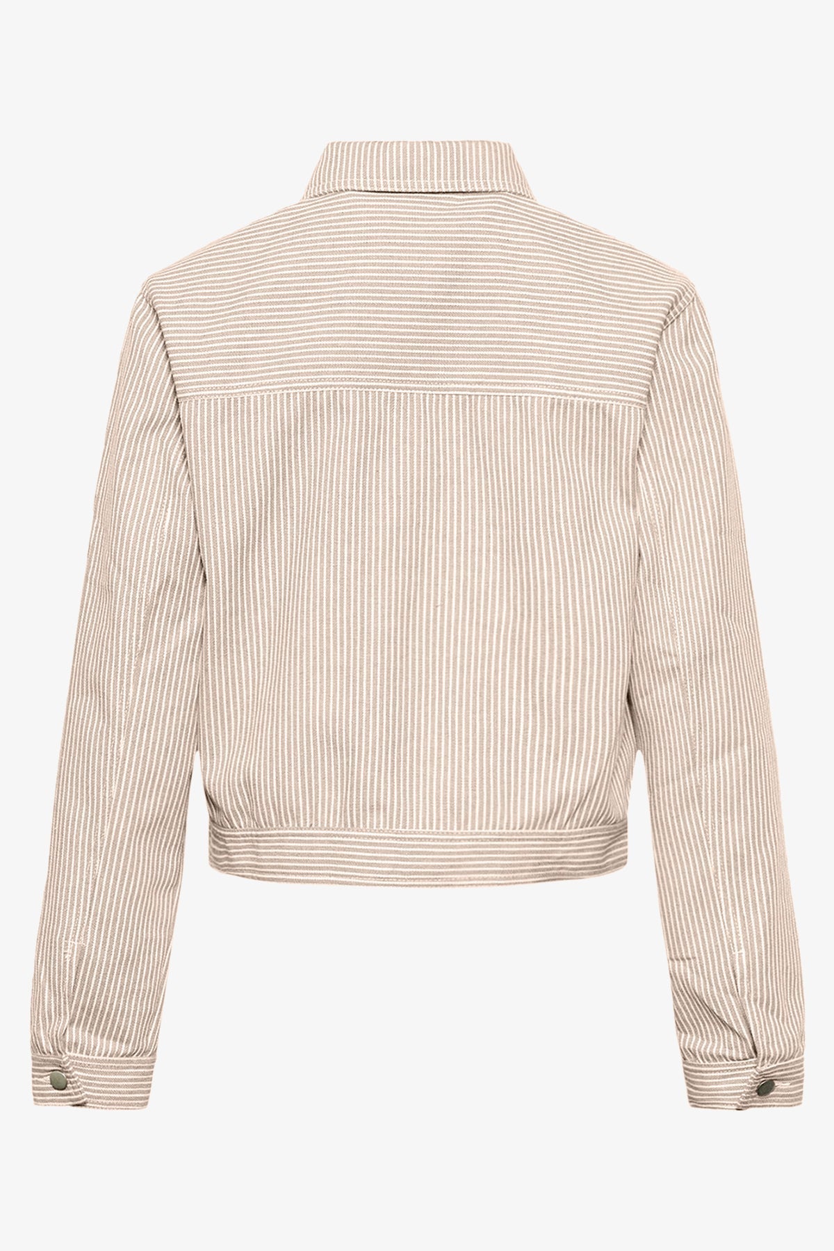 Josefin Sawyer Jacka Beige/Vit – Trendigt och Lätt Damytterplagg