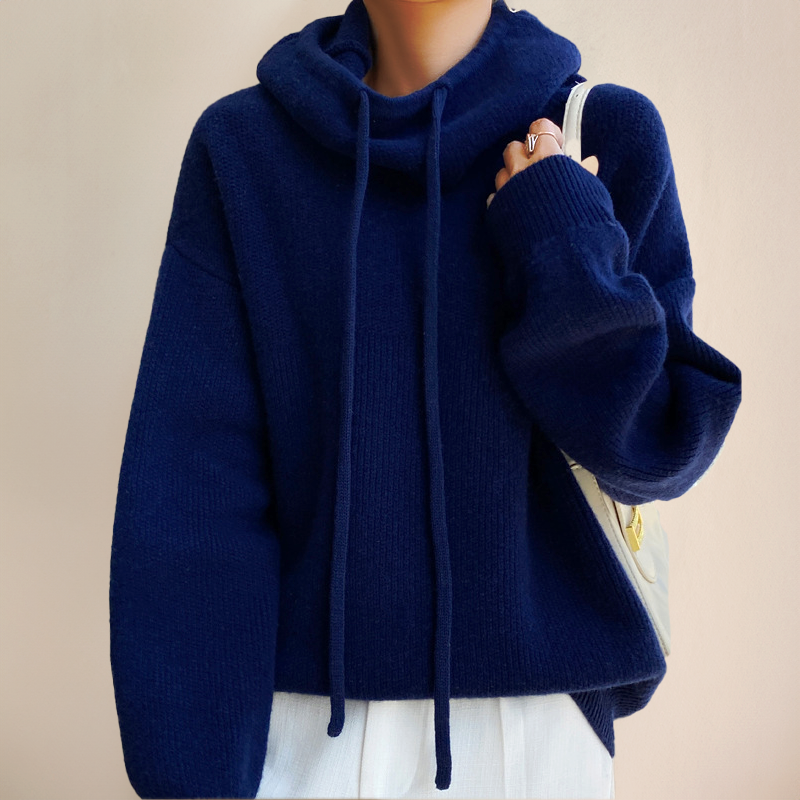Alfhild Merino rullekravepullover – Højkvalitets dametrøje