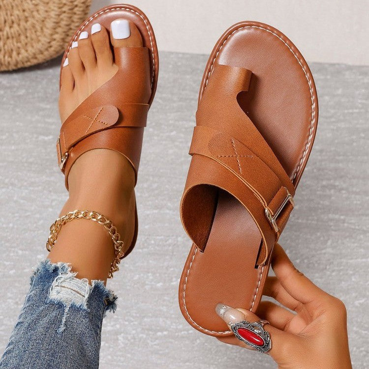 ALBA™ | Orthopedic Leather Sandals with Light Comfort