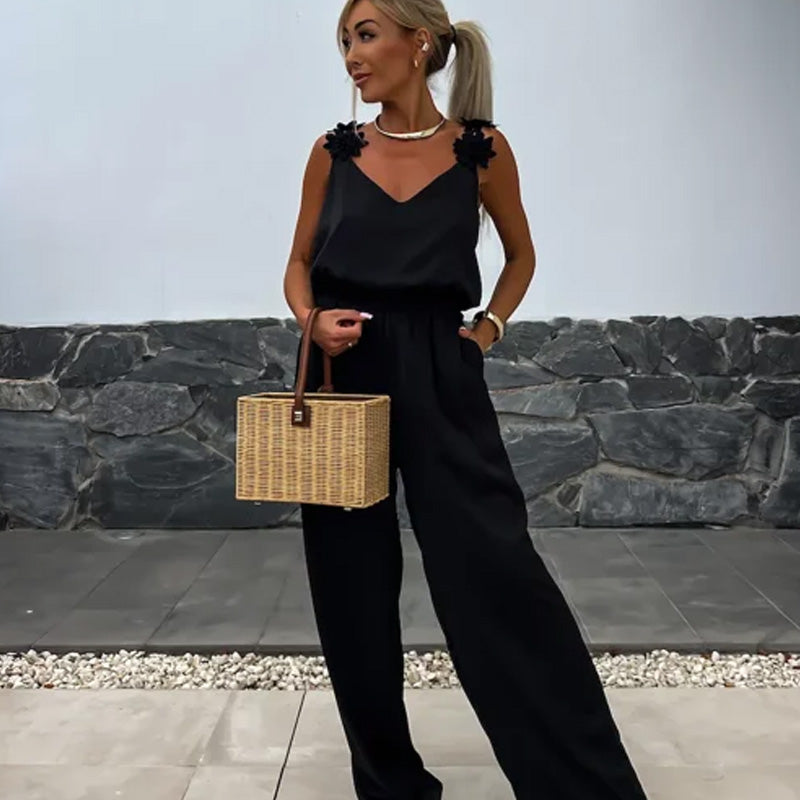 Celestine Couture Jumpsuit – Tidlös Skönhet i Varje Rörelse