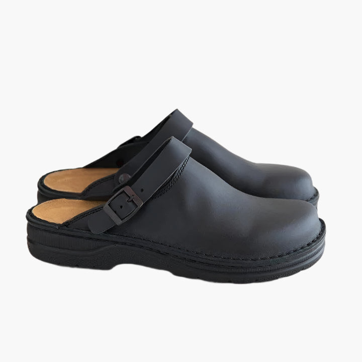 Torben™ | Ortopediska Slip-in Herrtofflor med Justerbar Rem för Inomhus & Utomhus