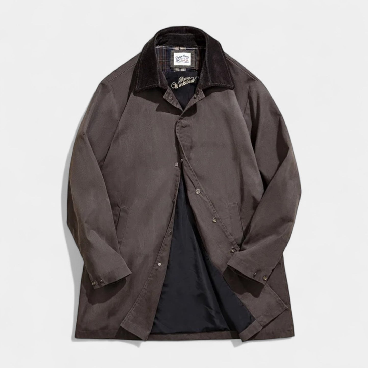 Aleksander Men Trenchcoat – Elegant Waterproof & Windproof Coat