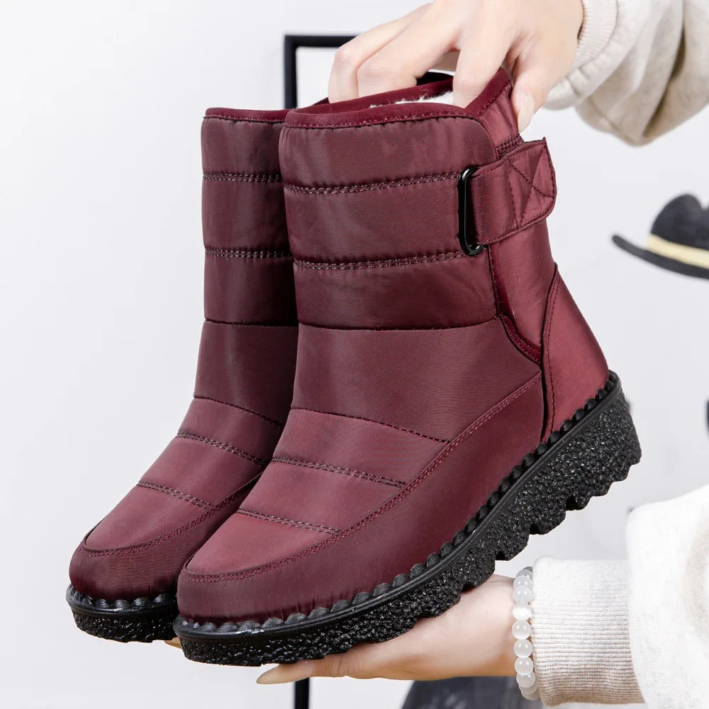 Norrskenberg™ | Non-slip Waterproof Snow Boots for Women | Winter-ready Comfort & Style