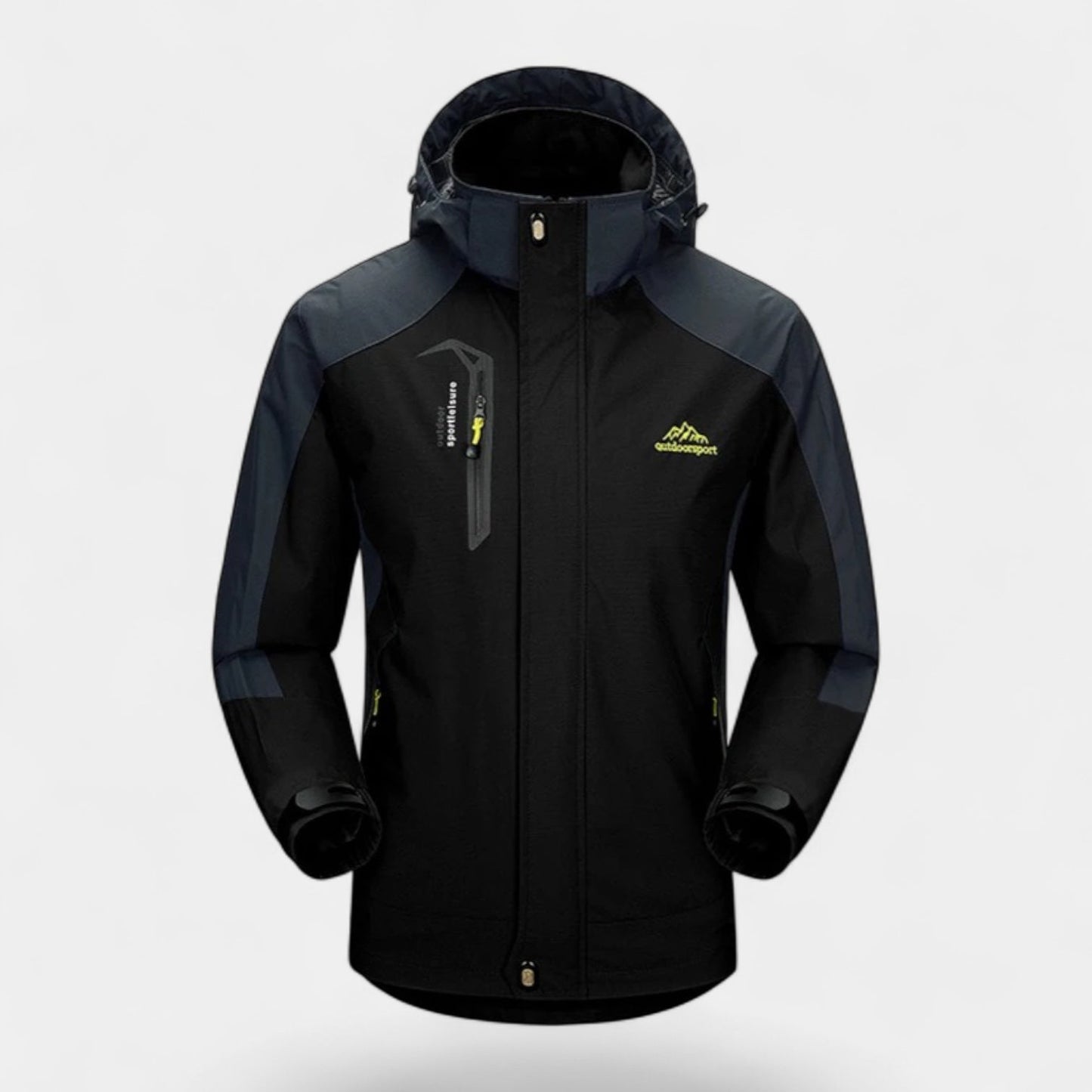Pontus | Windproof & Waterproof Men's Jacket for Outdoor Use – Functional Layering