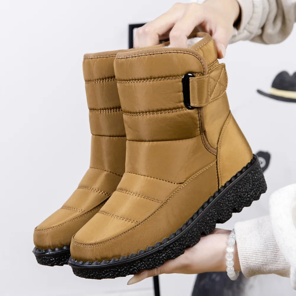 Norrskenberg™ | Non-slip Waterproof Snow Boots for Women | Winter-ready Comfort & Style