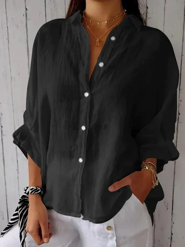 ALVA | Classic Women's Shirt in Cotton with Relaxed Fit